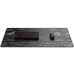 Ігрова поверхня Dark Project Terra Nostra XL Black (DPMP_NOSTRA_BLACK_XL) - мініатюра 5