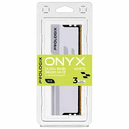 Модуль пам'яті для комп'ютера DDR4 16GB 3600 MHz Onyx White RGB Prologix (PRO16GB3600YWR4) - мініатюра 4
