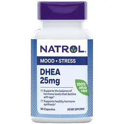 Дегідроепіандростерон Natrol DHEA 25 мг 90 капсул (NTL00590) - мініатюра 2