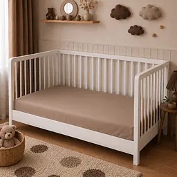 Дитяча постільна білизна MIRSON BABY фланель Cappuchino/Brown 110х160см (2200012799444) - мініатюра 8