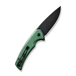Ніж складаний Sencut Serene S21022B-5 зелений, чорне лезо - мініатюра 2