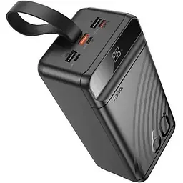 Портативна батарея Hoco J123C Element 22.5W+PD20W 60000 mAh Black - мініатюра 3