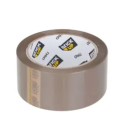 Стрічка пакувальна Deli E37701 StickUp 48 мм х 66 м х 50 мкм, коричневий 6 шт.