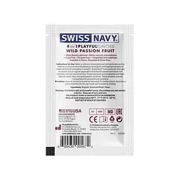 Пробник Swiss Navy 4 in 1 Wild Passion Fruit 5 мл - мініатюра 2