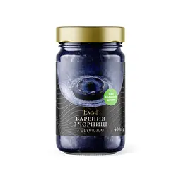 Варення Emmi з Чорниці з фруктозою 400г