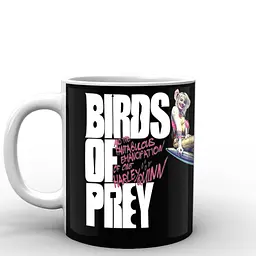 Кухоль GeekLand Хижі птахи Харлі серце Birds of Prey BOP.03.11 330 мл білий - мініатюра 3