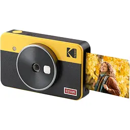Фотокамера моментального друку Kodak Mini Shot 2 Retro Yellow (C210RY) [169208] - мініатюра 3