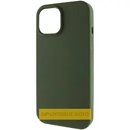Чохол Epik Silk Full Protective (AA) NO LOGO with Magnetic Fit для Apple iPhone 17 Pro Max (6.9") Зелений / Cyprus Green