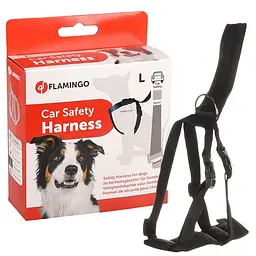 Flamingo Car Safety Harness фламінго сефті харнес шлейка в автомобіль для собак