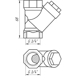 Фільтр грубого очищення Arco 3/4″ 01831 000008035 - мініатюра 5