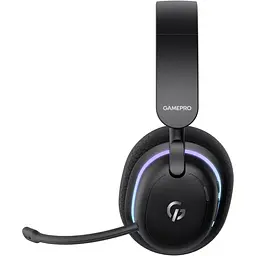Навушники GamePro Asgard Bragi 7.1 RGB Tri-Mod Black бездротові (HSW250B) - мініатюра 4