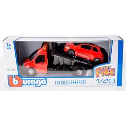 Ігровий набір Bburago Автоперевізник з автомоделлю Fiat 1:43 (18-31402) - мініатюра 11