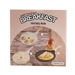 Сковорода для панкейків з антипригарним покриттям 26,5 см, чорний Breakfast HP39583B - мініатюра 7