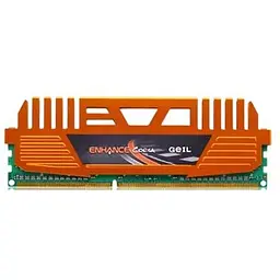 Оперативна пам'ять GEIL DDR3 4GB 1600Mhz CL9 Enhance Corsa GEC316GB1600C9QC XMP Desktop Memory Kit Б/В