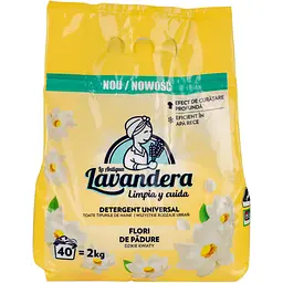 Пральний порошок La Antigua Lavandera Польові квіти 2 кг (8435495836780)