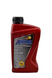 Автомобільна моторна олива Alpine RSi 5W-40 1л - мініатюра 1