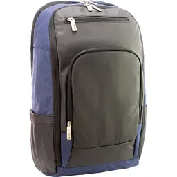 Рюкзак шкільний Optima 18" Techno чоловічий 0.7 кг 26-35 л Синій (O96916-02)