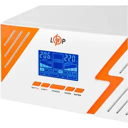 Джерело безперебійного живлення [ДБЖ] LogicPower LPM-PSW-1500VA 12V + АКБ LPM-MG 12V - 200 Ah [29717] [110193] - мініатюра 8