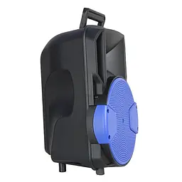 Hi-Fi радіо колонка Kimiso KS-M FM Сия колонка з підсвічуванням і мікрофоном, музична колонка блютузи (ST) - мініатюра 4