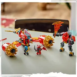 Конструктор LEGO Ninjago Штормовий робот-вершник Кая 333 деталей (71830) - мініатюра 6