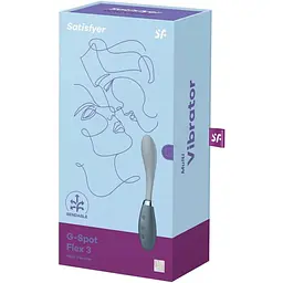 Вібратор Satisfyer G-Spot Flex 3 Сірий - мініатюра 7