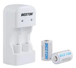 Зарядний пристрій BST-CD643 + 2 x CR123A White 2 x C/D незалежні канали (AAB1885) Beston teh0028624