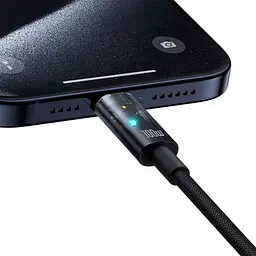 Кабель Baseus Explorer with Auto Shutdown USB-C to USB-C 100w 2m Cluster Black (P10319704111-00) [155540] - мініатюра 7