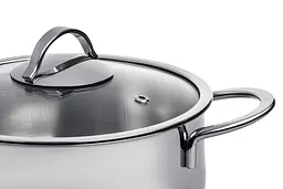 Каструля Ardesto Black Mars зі скляною кришкою 4.3 л (AR0743S) - мініатюра 5