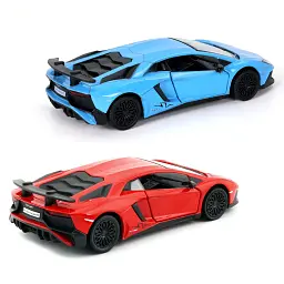 Автомодель - LAMBORGHINI AVENTADOR (червоний, синій) - мініатюра 5