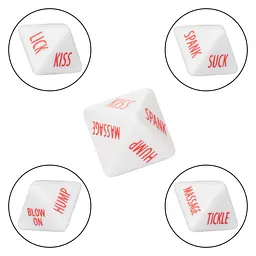 Секс гра кубики Cal Exotics Tempt & Tease Dice Tempt & Tease Dice - мініатюра 4