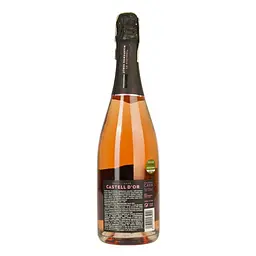 Вино ігристе Castell d’Or Cava Brut Rose рожеве брют 0.75 л - мініатюра 2