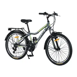 Велосипед Forte Stark 24"/13" сіро-жовтий
