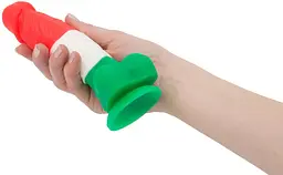 Кольоровий фалоімітатор Addiction - LEONARDO - 7" - 3 COLOURS, 17,8 см, силікон - мініатюра 6