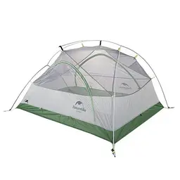 Намет двомісний Star River 2 Naturehike (NH17T012-T) — світло-зелений, Зелений - мініатюра 2