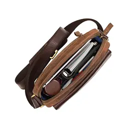 Сумка Visconti TC70 Vesper A5 Havana Tan (TC70 TAN) - мініатюра 5