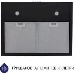 Витяжка купольна Minola HK 6412 BL 850 LED - мініатюра 4