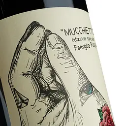 Вино Pasqua Mucchietto Primitivo, червоне, сухе, 0,75 л - мініатюра 4