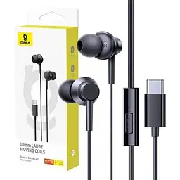 Навушники Baseus Encok CZ11 Type-C A00164300113-Z1 чорні - мініатюра 3