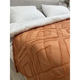 Доріжка на ліжко Ecotton полістан Jacuard Orange 70х230 см (25218) - мініатюра 3
