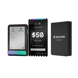 Апаратний гаманець для криптовалют Ledger Flex Solana Edition з Чохлом Custom Magnet Folio +50$ у SOL - мініатюра 4