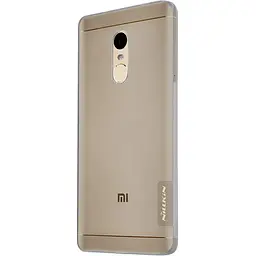 Чохол-накладка Nillkin TPU Nature Xiaomi Redmi Note 4X Grey - мініатюра 3