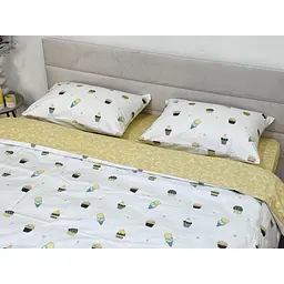 Комплект постільної білизни Ecotton Сімейний сатин (24828) - мініатюра 3