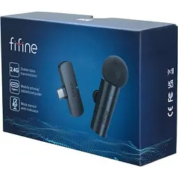 Мікрофон Fifine (M6) Wireless Black (M6) - мініатюра 4