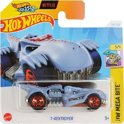 Набір: Базова машинка Hot Wheels HW Art Cars Mod Rod (5785) + Базова машинка Hot Wheels HW Mega Bite T-Rextrover блакитна (5785) - мініатюра 3