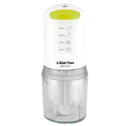 Подрібнювач Liberton LEG-1500, White, 400W, 2 швидкості, об'єм чаші 500 мл, ніж з нержавіюча сталь - мініатюра 2