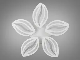 Люстра стельова LED Diasha 8092/5WH, 75W, 3200K-6000K, білий метал, сучасний стиль, смарт з пультом, димером - мініатюра 4
