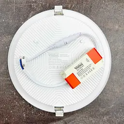 Світильник LED даунлайт Violux ALUMIN 24W 4200K круг IP20 ( 120190 ) - мініатюра 6