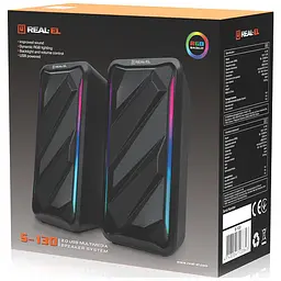 Акустична система REAL-EL S-130 USB Black (EL121100018) - мініатюра 10