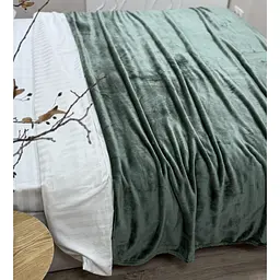 Покривало Ecotton Matte green 150х220 см зелений (24919) - мініатюра 4