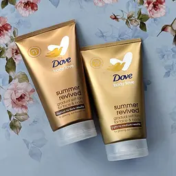 Крем-лосьйон автозасмага для обличчя та тіла Dove Summer Revived від світлого до середнього 75 мл - мініатюра 9